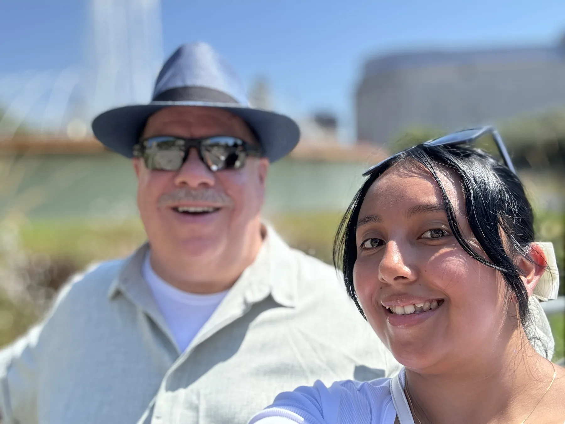 A sunny moment from our trip.