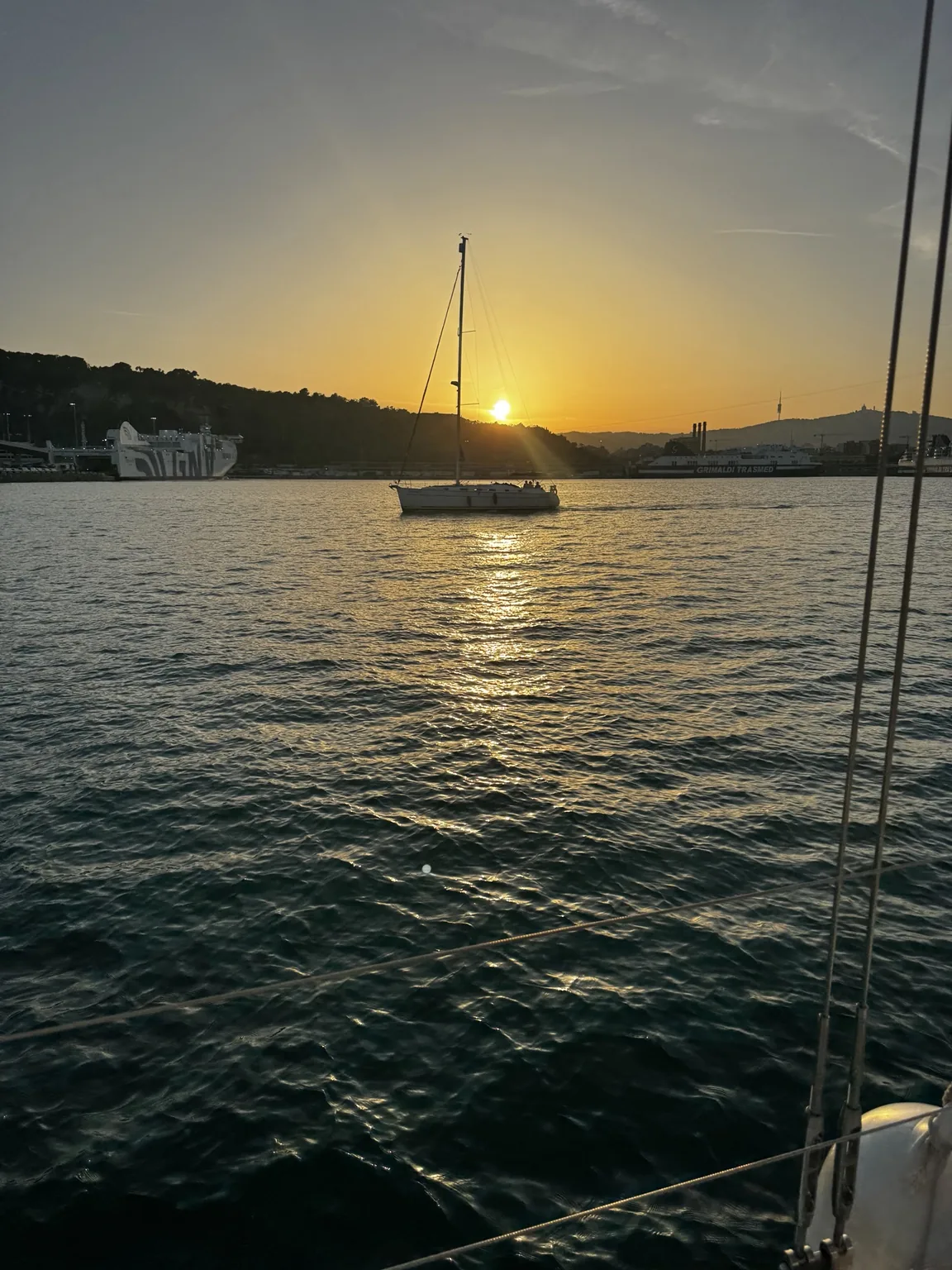 Landscape at sunset